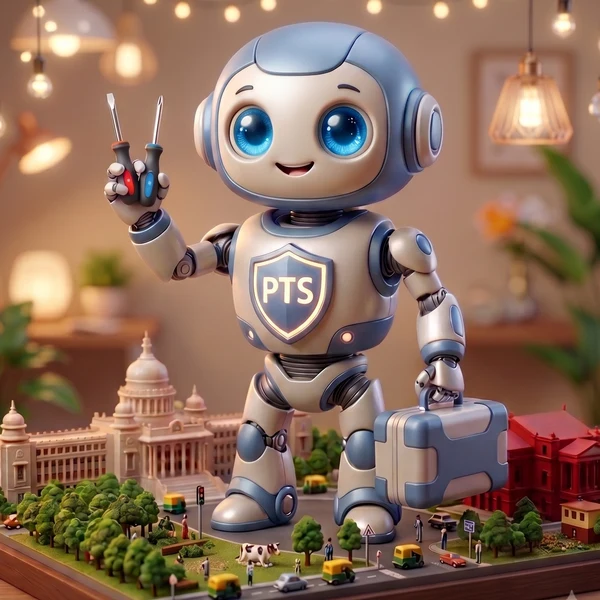 PIPILIKA 3D CCTV Security Engineer Mascot in Bengaluru